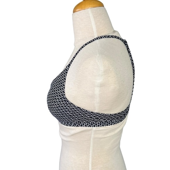 Lululemon Deep Sea Triangle Bikini Swim Top W2AT6S Monochromatic Black GUC - Picture 3 of 10